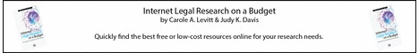 Internet Legal Research on a Budget