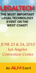 LegalTech West Coast 2010