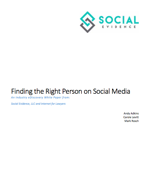 Social Media Investigative Research White Paper