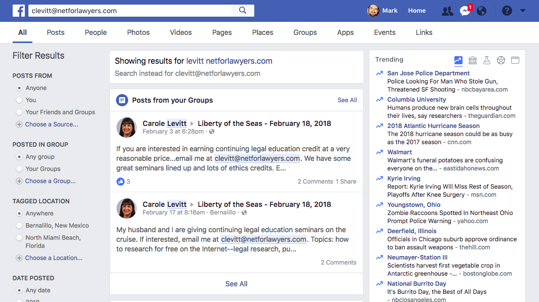 facebook kills email search for profiles