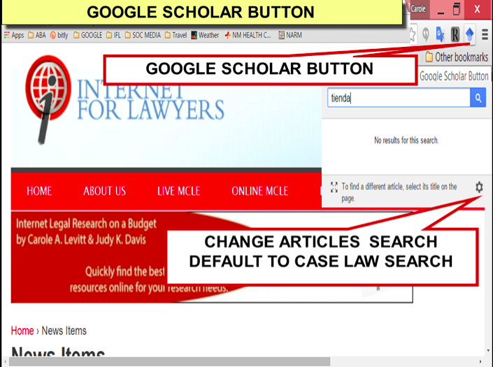 Google Scholar Button