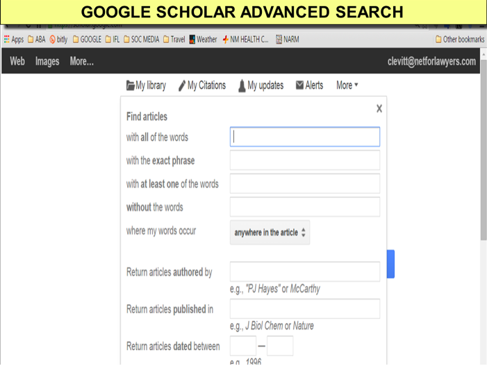 Google Scholar Button
